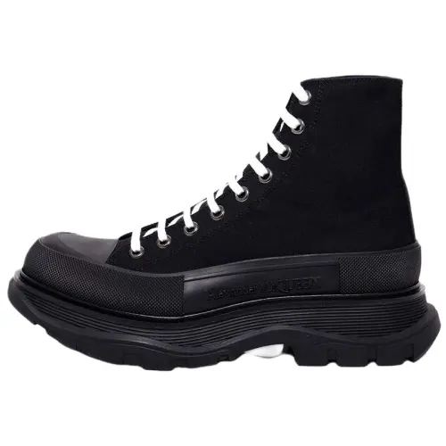 Alexander McQueen Tread Lace Up Boots