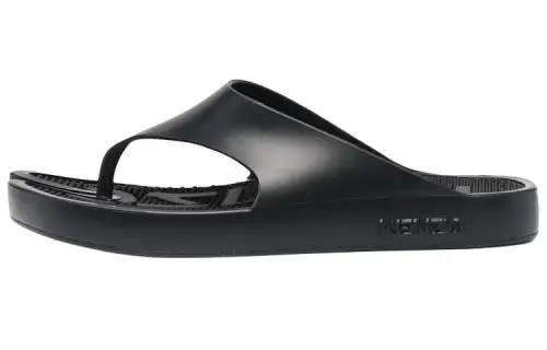 KENZO Plastic Sole Quiet Flip Flops Women's Black