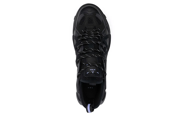 McQ Alexander McQueen Leather Low top Sports Casual Shoes Men's Black