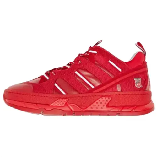 Burberry Union Low top Casual Shoes Women's Red