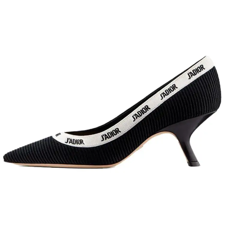 DIOR J'Adior Slim Heel High Heels 6.5cm Women's Black