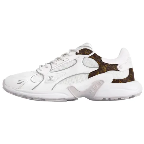 LOUIS VUITTON Olympia Low top Casual Shoes Women's White