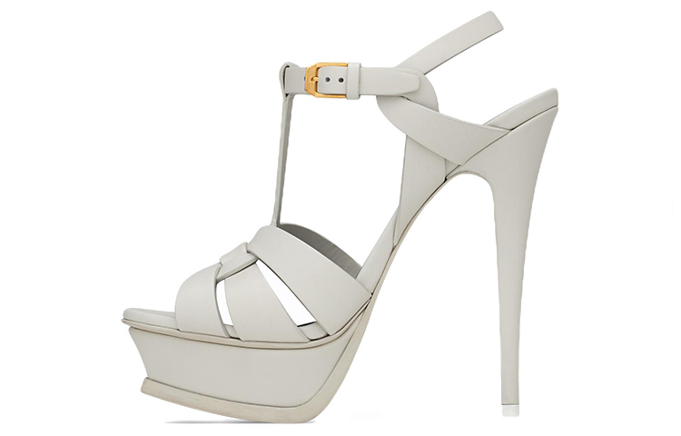 SAINT LAURENT Tribute Platform Sandals Women's