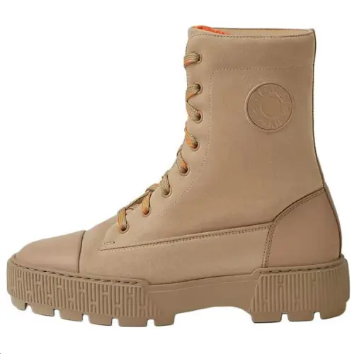 HERMES Fresh Ankle Boots 4cm Women's Beige