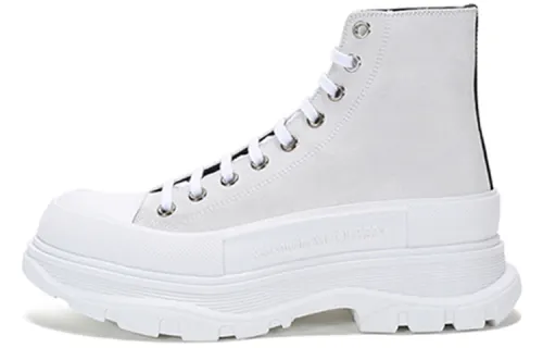 Alexander McQueen Tread Slick Boots 'White'