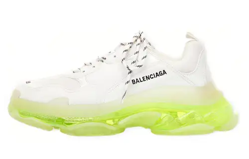 Balenciaga Triple S Clear Sole White Fluo Yellow