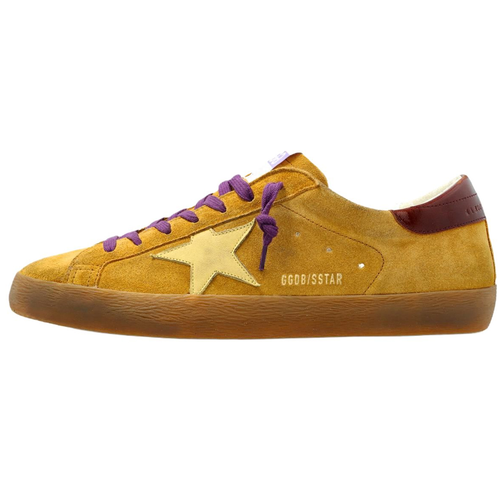 Мужские кеды Golden Goose Super-Star (желтые)