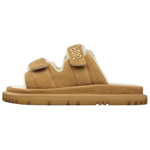 DIOR DiorAct Slide Slippers Women's Beige