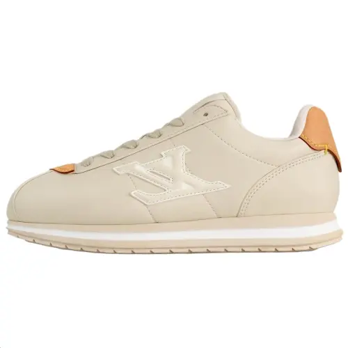 LOUIS VUITTON X Nigo Collaboration Buttersoft FW25 Low top Casual Shoes Unisex Beige