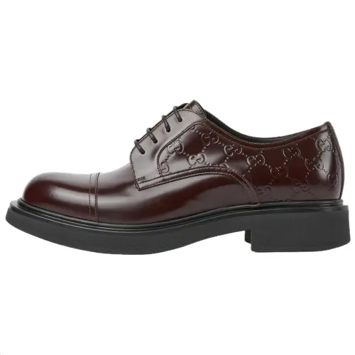 GUCCI Casual Shoes 2cm Men's Brown
