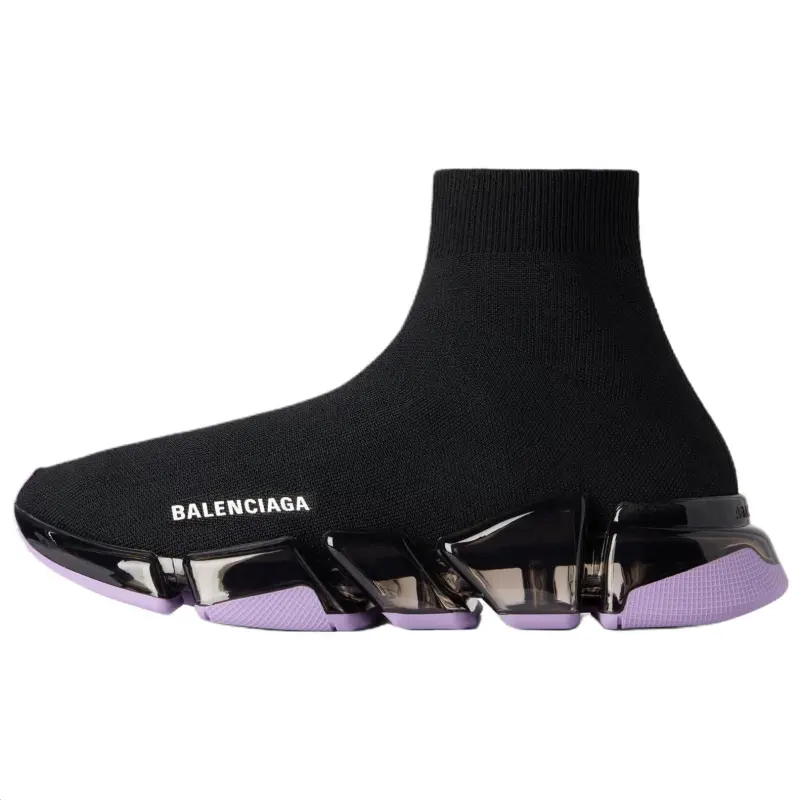 Balenciaga Speed 2.0 High top Casual Shoes Women's Black