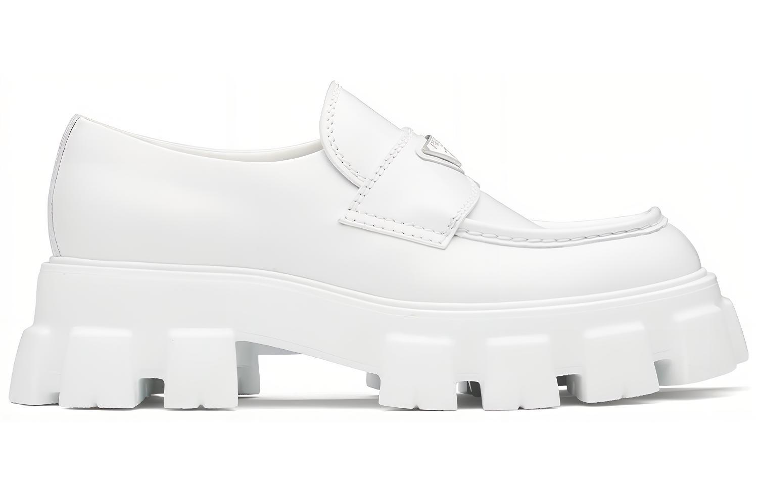 PRADA Monolith Women's Casual Shoes Women's White