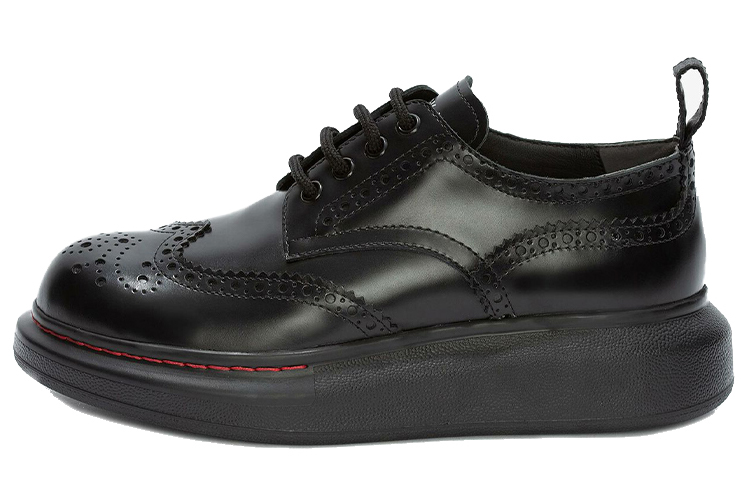 Женские туфли Alexander McQueen Hybrid Brogues (черные)