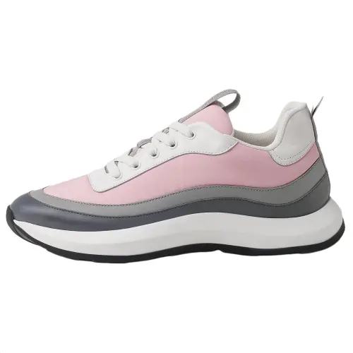 HERMES Gramme Low top Casual Shoes Men's Pink