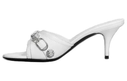 Balenciaga Quiet Slide Slippers Women's White