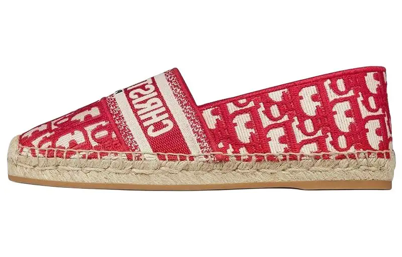 DIOR Granville Espadrilles Women's Red