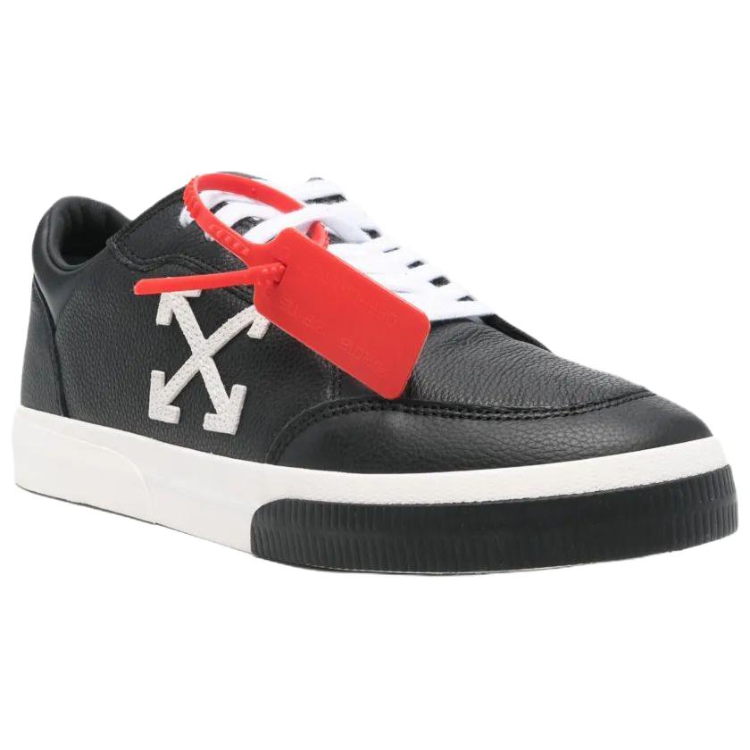 Мужские кеды OFF-WHITE Vulcanized (черный) — фото 3