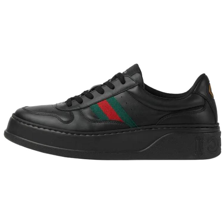 Мужские кеды Gucci GG Web (черные)