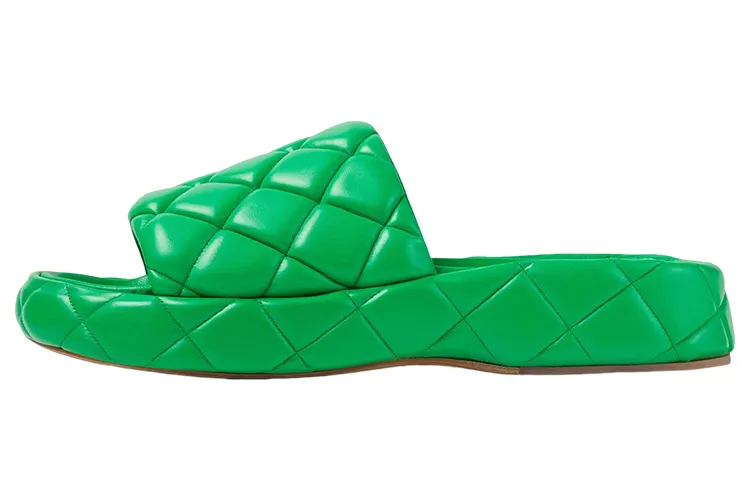 Bottega Veneta Quilted Open Toe Sandals