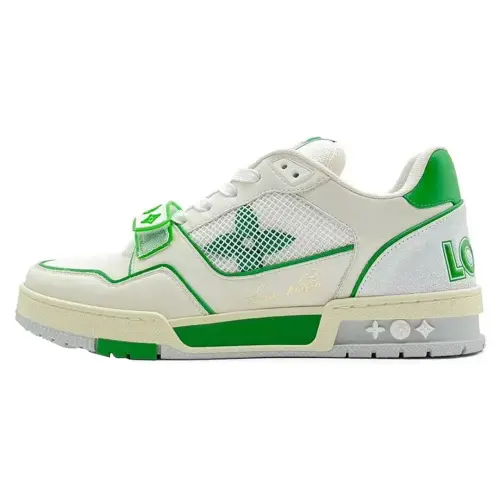 LOUIS VUITTON Lv Trainers 'Green Mesh'