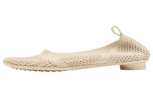 Bottega Veneta Atomic Fabric Casual Shoes Women's Beige