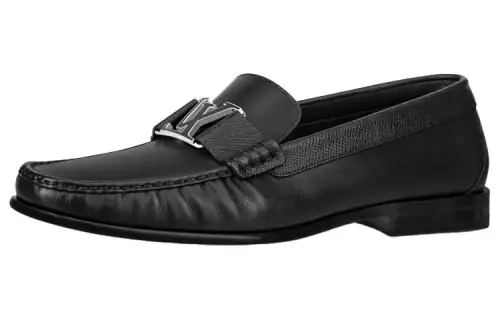 LOUIS VUITTON Montaigne Loafers 'Black'