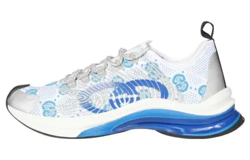 Gucci Run Sneaker 'White Blue'