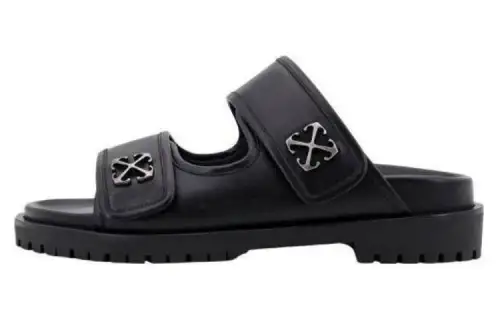 OFF-WHITE Arrows-motif leather sandals