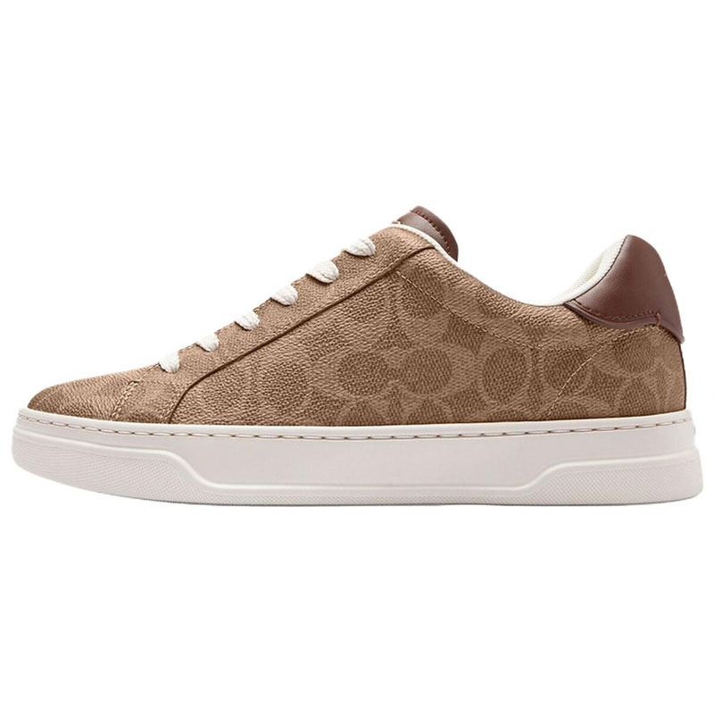Женские кеды COACH Highline (коричневые)
