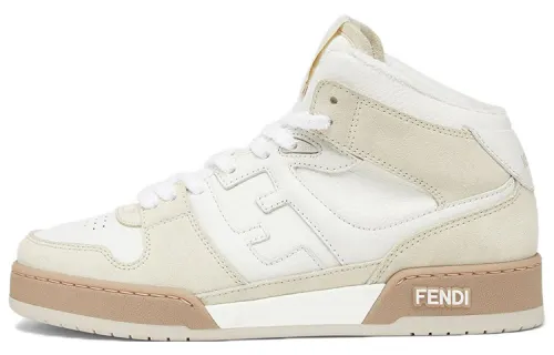 FENDI Match High Top 'White Cream' Women's