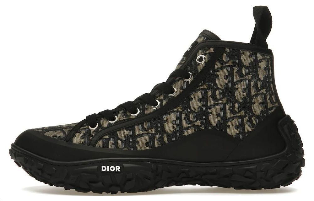 DIOR Dior B28 Presbyopia High Top Sports and Casual Shoes Men's Black