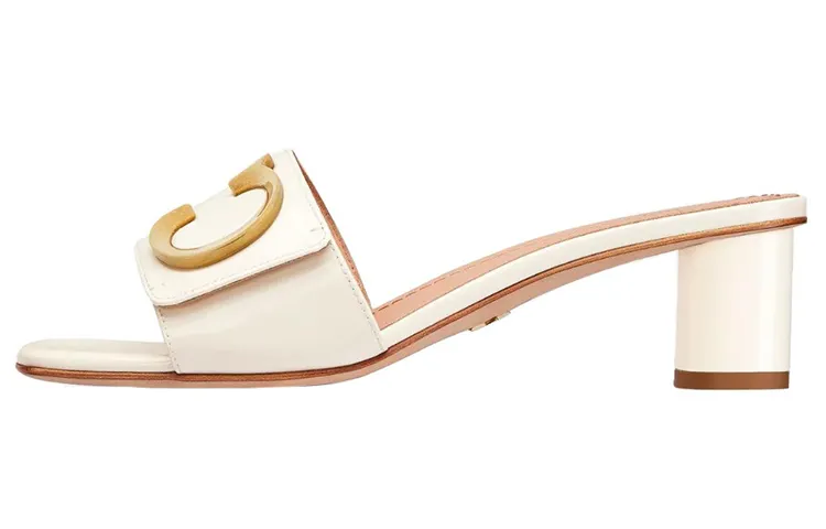 DIOR C'est Dior Stylish Sandal 5cm Women's White