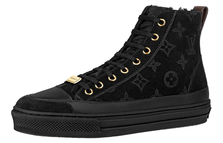 Женские кеды Louis Vuitton Stellar (черные)