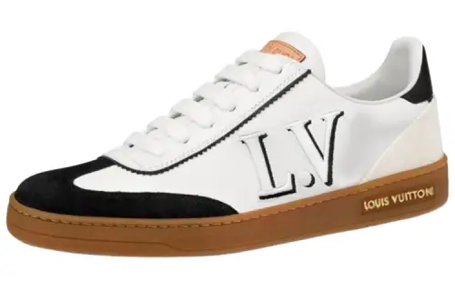 LOUIS VUITTON Lv Frontrow Sports Shoes Black/White Women's