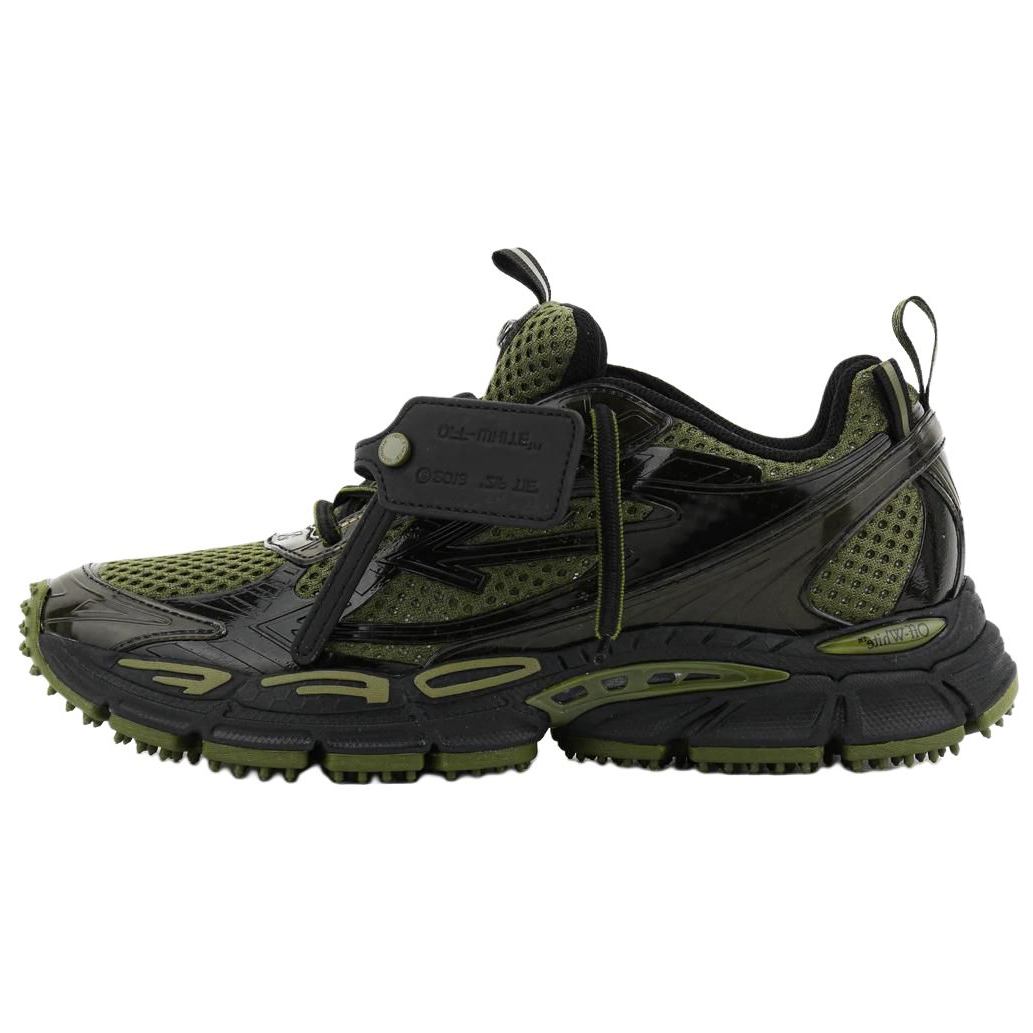 Мужские кроссовки OFF-WHITE BRB (зеленые)
