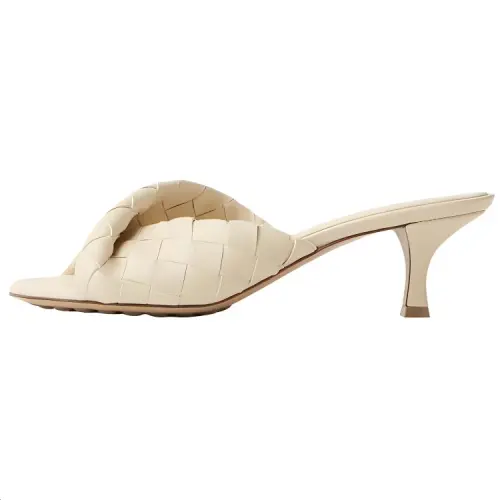 Bottega Veneta Blink Slide Slippers Women's Beige
