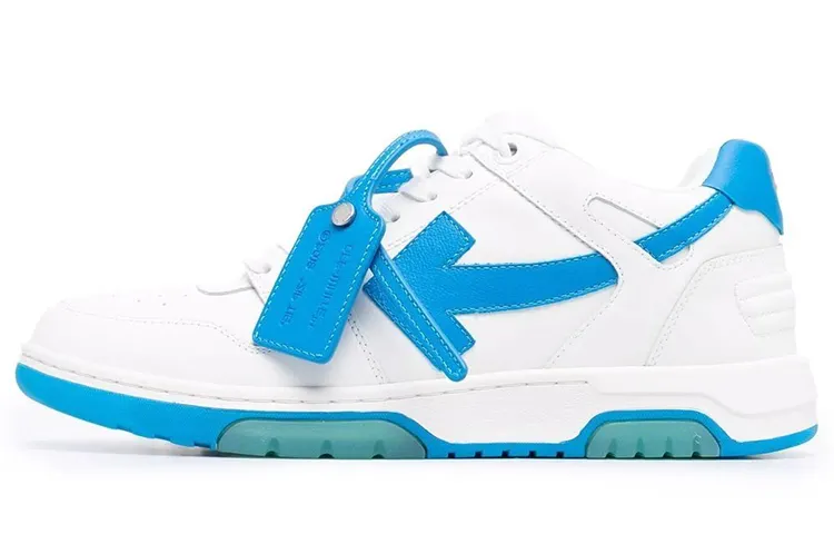 OFF WHITE Out Of Office 'OOO' Low White Blue FW21
