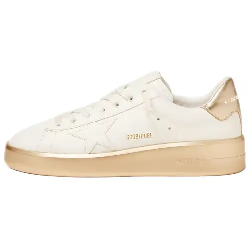 Golden Goose Purestar Cow Leather Low top Skateboard Shoes Women's
