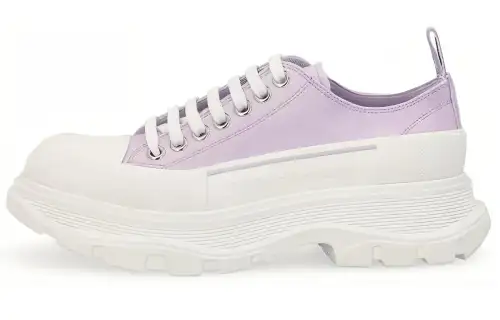 Alexander McQueen Tread Slick Sneakers 'Lilac White' Women's