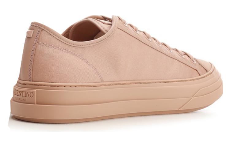 Мужские кеды Valentino (розовые) — фото 4