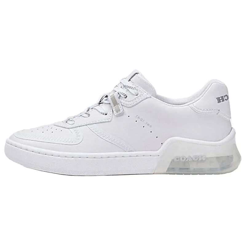 COACH CitySole Court Sports Low top Stylish Skateboarding Shoes Women's Pure White