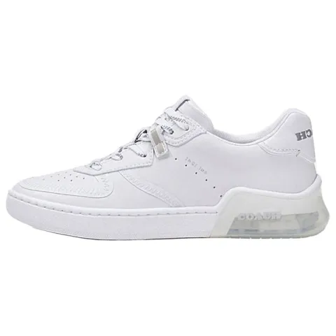 COACH CitySole Court Sports Low top Stylish Skateboarding Shoes Women's Pure White