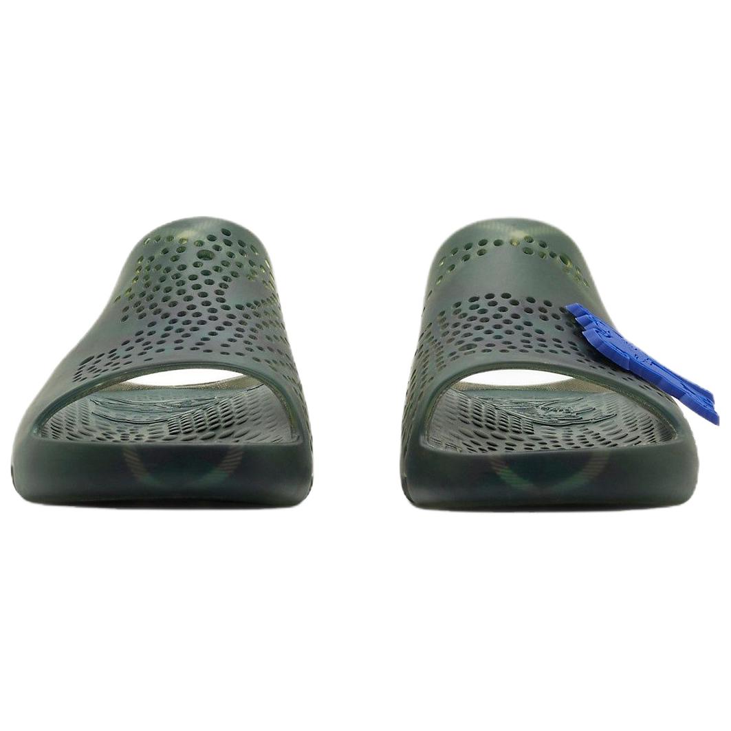 Burberry Slide Slippers Men's Green