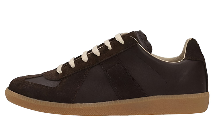 Мужские кеды Maison Maison Margiela Replica (коричневые)