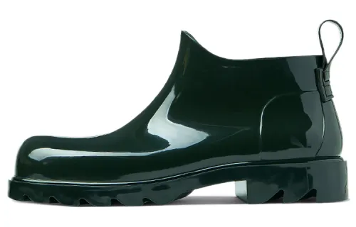 Bottega Veneta Stride Ankle Boot Dark Green