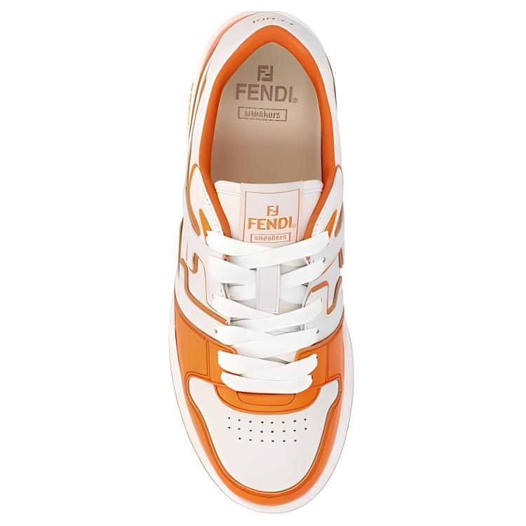 FENDI Match Panelled Low Top Sneakers