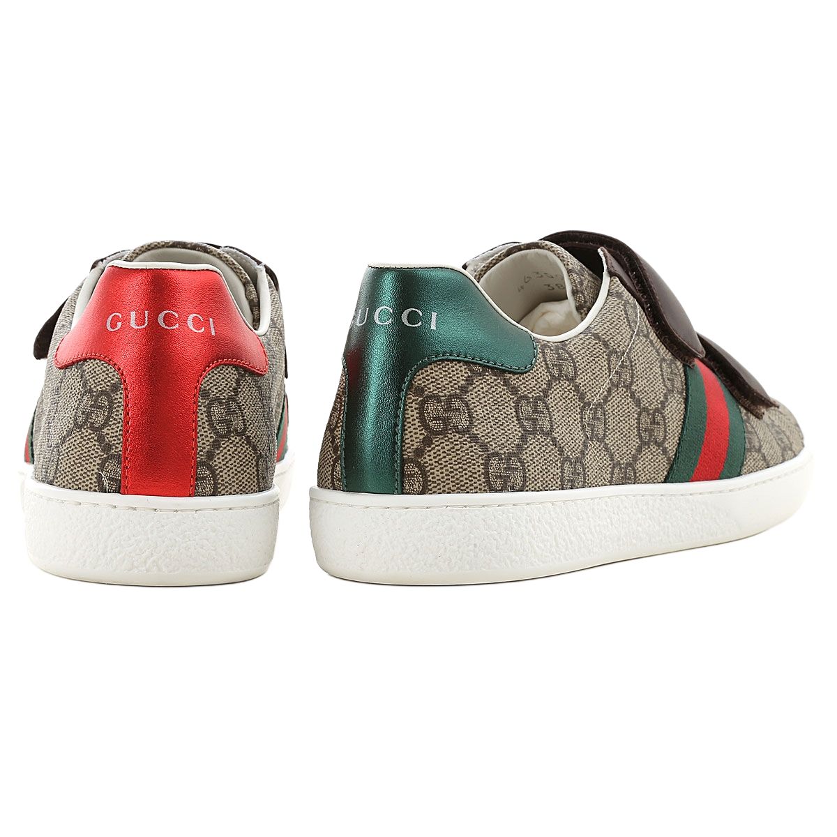 Кеды Gucci (коричневые) — фото 5