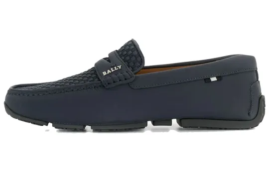 BALLY Woven Mesh Driving Shoes
