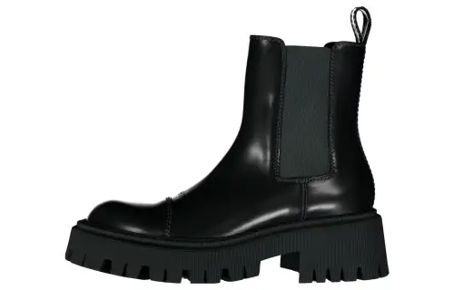 Balenciaga Women's Tractor 20mm Boot 'Fossil Grey'