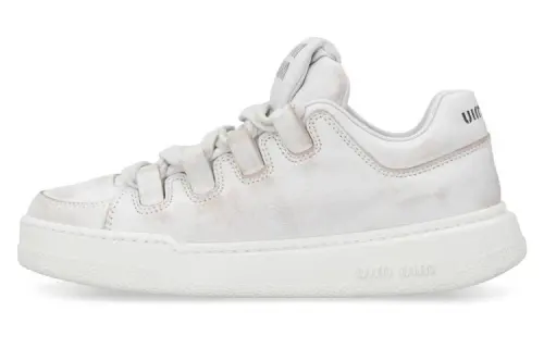 MIU MIU Low top Skateboard Shoes Women's Light Gray